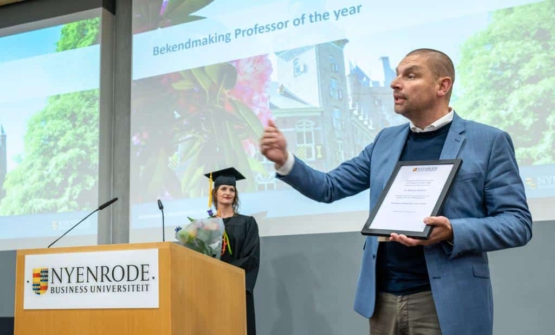Maurits Sanders Professor of the Year Nyenrode